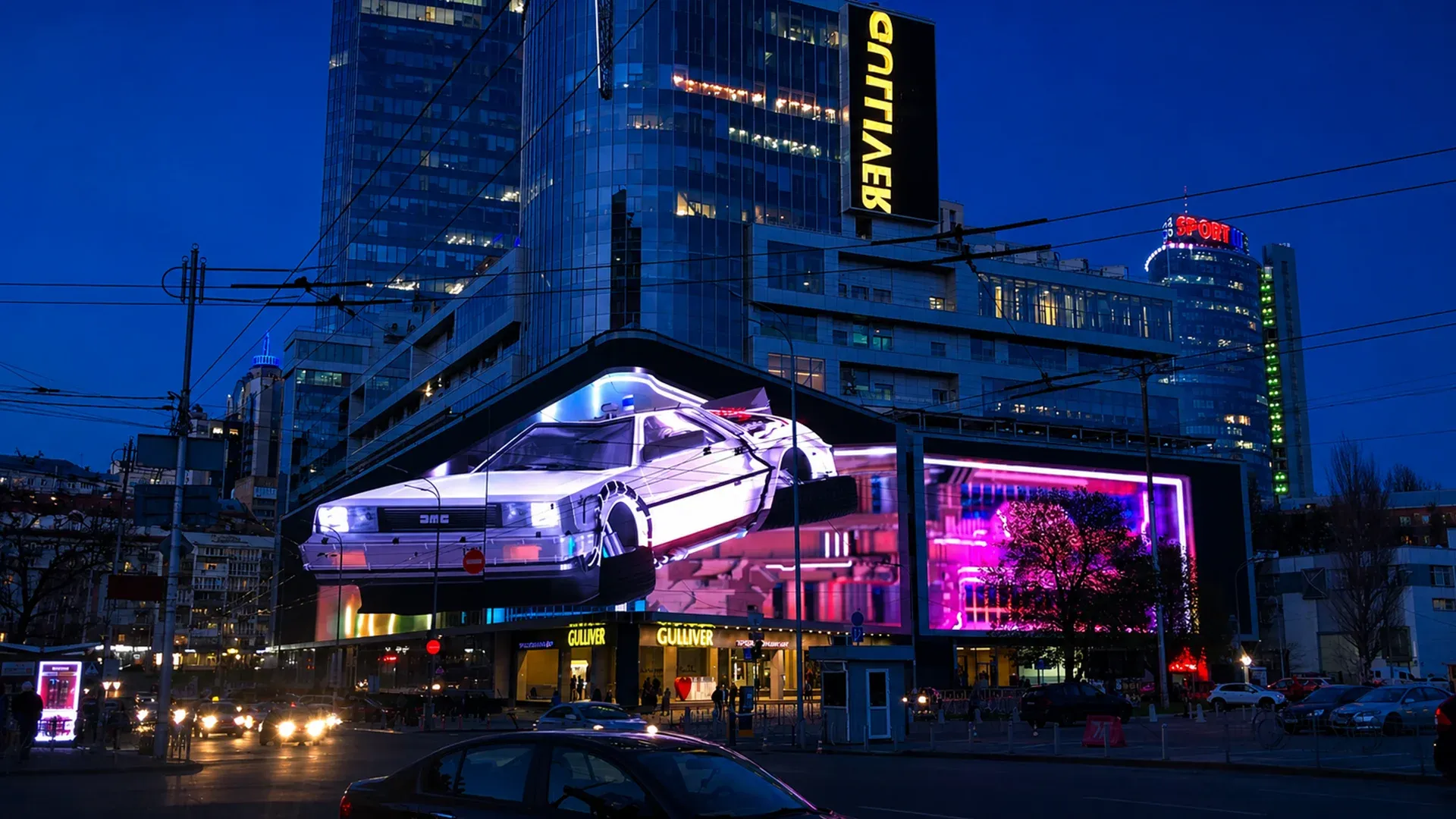 Media facade placeholder