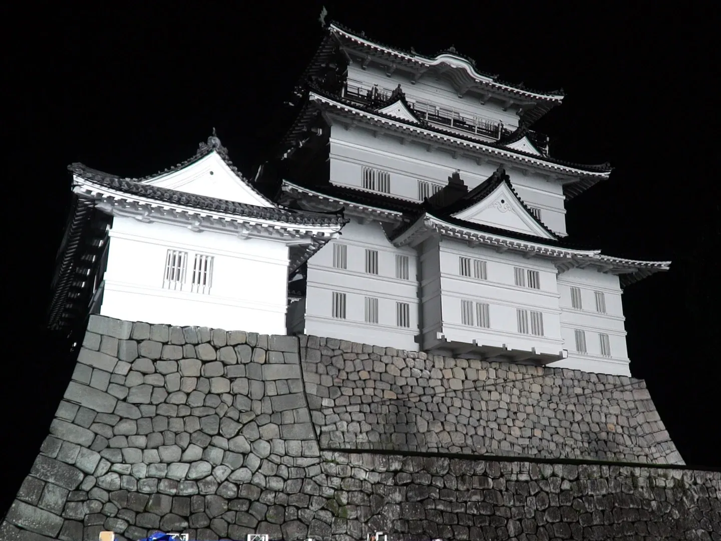 Architectural projection mapping CTA visual placeholder